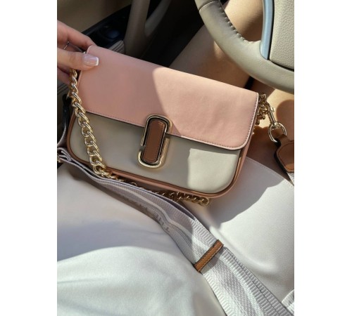 Жіноча сумка Marc Jacobs The J Marc Shoulder Bag рожева DN098