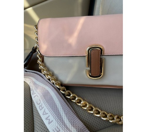 Жіноча сумка Marc Jacobs The J Marc Shoulder Bag рожева DN098