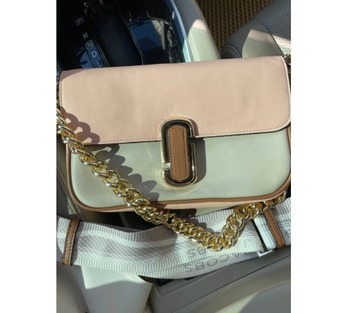 Жіноча сумка Marc Jacobs The J Marc Shoulder Bag рожева DN098