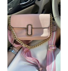 Жіноча сумка Marc Jacobs The J Marc Shoulder Bag пудра DN099