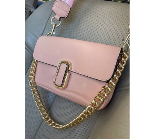 Жіноча сумка Marc Jacobs The J Marc Shoulder Bag пудра DN099