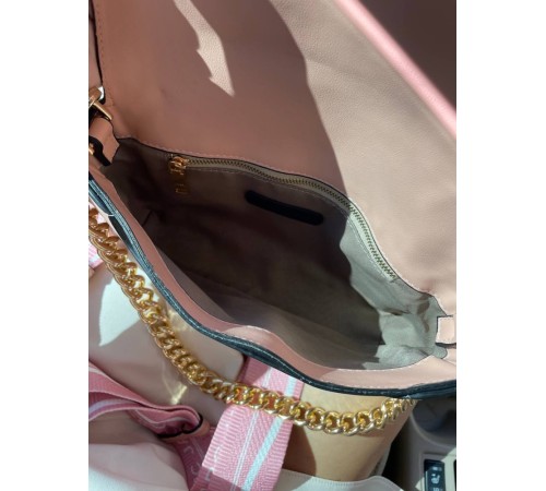 Жіноча сумка Marc Jacobs The J Marc Shoulder Bag пудра DN099