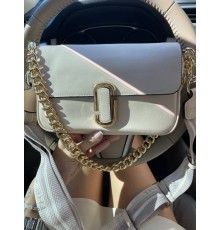 Жіноча сумка Marc Jacobs The J Marc Shoulder Bag бежева DN0100