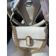 Жіноча сумка Marc Jacobs The J Marc Shoulder Bag бежева DN0100