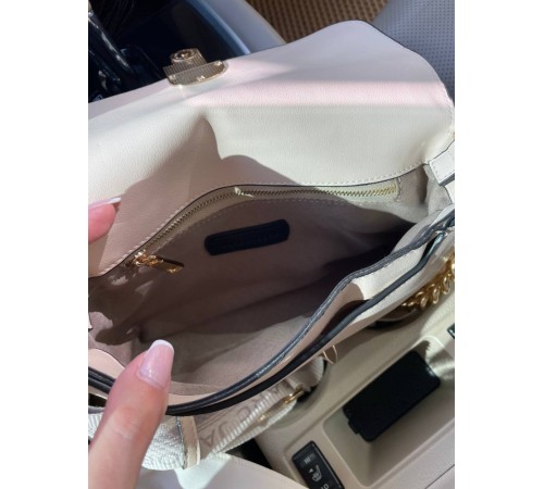 Жіноча сумка Marc Jacobs The J Marc Shoulder Bag бежева DN0100