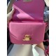 Сумка жіноча Celine Teen Triomphe Bag in Shiny Calfskin Pink Селін яскраво-рожевий DN091