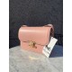 Сумка жіноча Celine Teen Triomphe Bag in Shiny Calfskin Pink Селін рожевий DN062