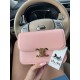 Сумка жіноча Celine Teen Triomphe Bag in Shiny Calfskin Pink Селін рожевий DN062