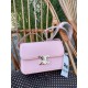 Сумка жіноча Celine Teen Triomphe Bag in Shiny Calfskin Pink Селін рожевий DN062