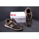 шкіряні кросівки New Balance Brown