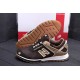 шкіряні кросівки New Balance Brown