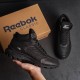 зимові шкіряні ботинки  Reebok  чорні