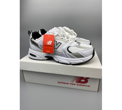 Чоловічі кросівки New Balance 530 white silver black