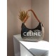 Сумка жіноча  Celine Ava Bag In Triomphe Canvas and Calfskin Tan brown Селін коричнева 072