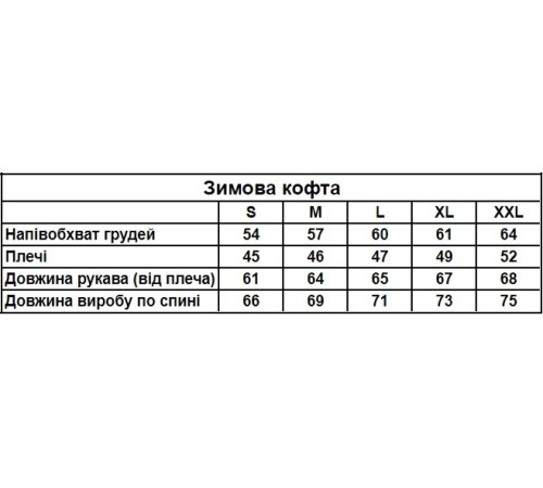 Зимова кофта на змійці з начосом TNF чорна RD268