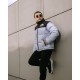 Куртка пухова TNF Gucci Сіра