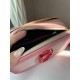 Жіноча сумка Marc Jacobs LOGO pink  Марк Джейкобс рожева 0054