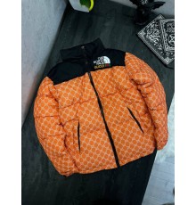 Куртка пухова TNF Gucci помаранч