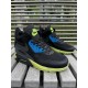 Мужские кроссовки Nike Air Max 90 Black / green  высокие демисезонные