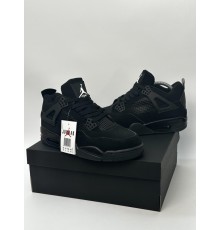 Кроссовки Nike Air Jordan 4 Retro (black mat)