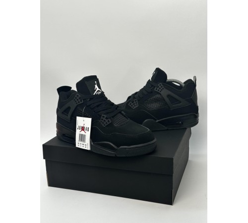 Кроссовки Nike Air Jordan 4 Retro (black mat)