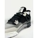 Кроссовки высокие Nike Air Jordan Retro 4 (Cosmo) black & grey