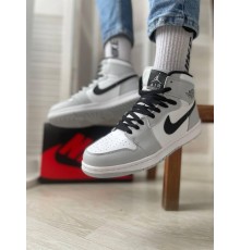 Кроссовки Nike Air Jordan 1 OG (gray white black)