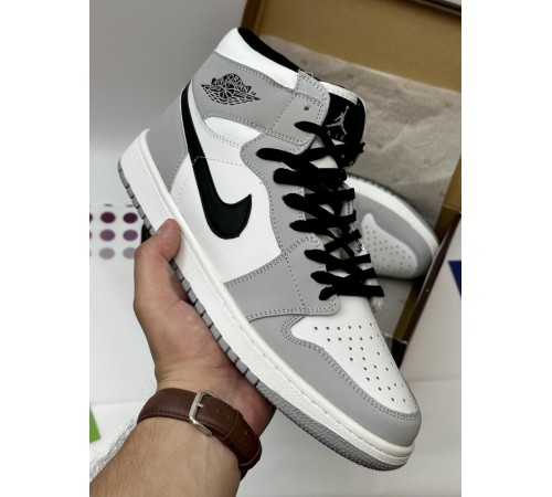 Кроссовки Nike Air Jordan 1 OG (gray white black)