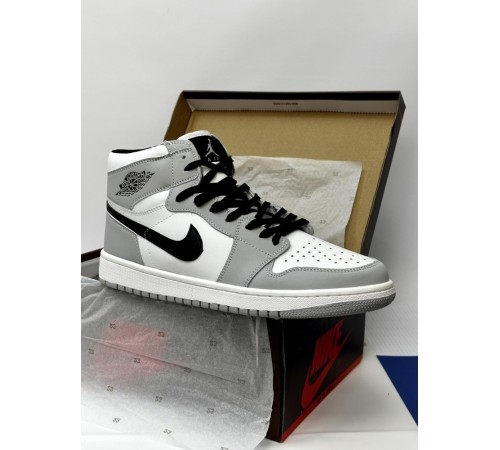 Кроссовки Nike Air Jordan 1 OG (gray white black)