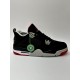 Кроссовки Nike Air Jordan Retro 4 (Black/Red)