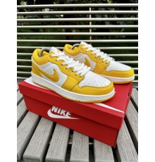 Кроссовки Nike Air Jordan 1 low (yellow)