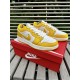 Кроссовки Nike Air Jordan 1 low (yellow)