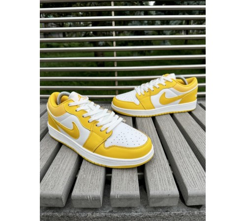 Кроссовки Nike Air Jordan 1 low (yellow)