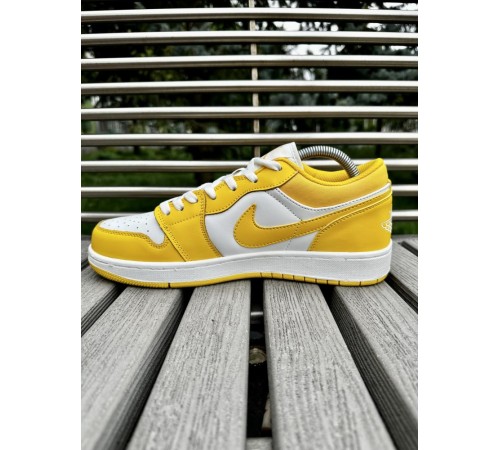 Кроссовки Nike Air Jordan 1 low (yellow)