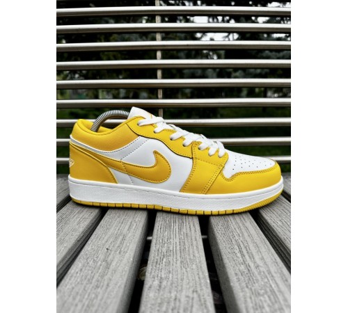 Кроссовки Nike Air Jordan 1 low (yellow)