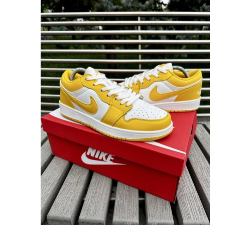 Кроссовки Nike Air Jordan 1 low (yellow)