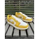 Кроссовки Nike Air Jordan 1 low (yellow)