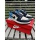 Кроссовки Nike Air Jordan 1 low (blue & white)