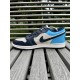 Кроссовки Nike Air Jordan 1 low (blue & white)