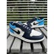 Кроссовки Nike Air Jordan 1 low (blue & white)