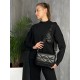 Жіноча сумка Prada Re-Nylon Padded Shoulder black