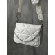 Жіноча сумка Prada Re-Nylon Padded Shoulder white