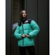 Куртка пухова TNF Gucci зелена жіноча