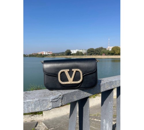 Жіноча сумка Valentino 24 х 14 х 7 black