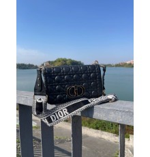 Жіноча сумка Christian Dior Medium Caro Bag black