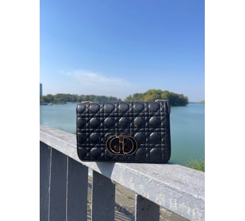 Жіноча сумка Christian Dior Medium Caro Bag black