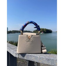 Жіноча сумка Louis Vuitton 20*15*8 бежева