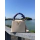 Жіноча сумка Louis Vuitton 20*15*8 бежева