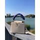 Жіноча сумка Louis Vuitton 20*15*8 бежева