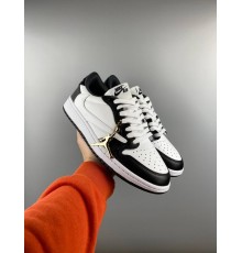 Чоловічі кросівки Nike Air Jordan 1 Low x Travis Scott black white